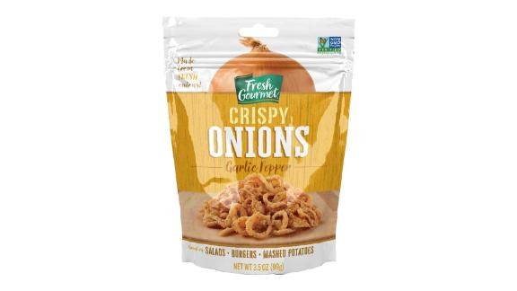 Fresh Gourmet Garlic Pepper Crispy Onions, 6-Pack