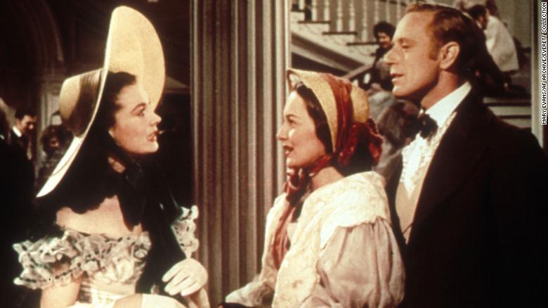 Vivien Leigh, Olivia De Havilland and Leslie Howard in &quot;Gone with the Wind.&quot; 