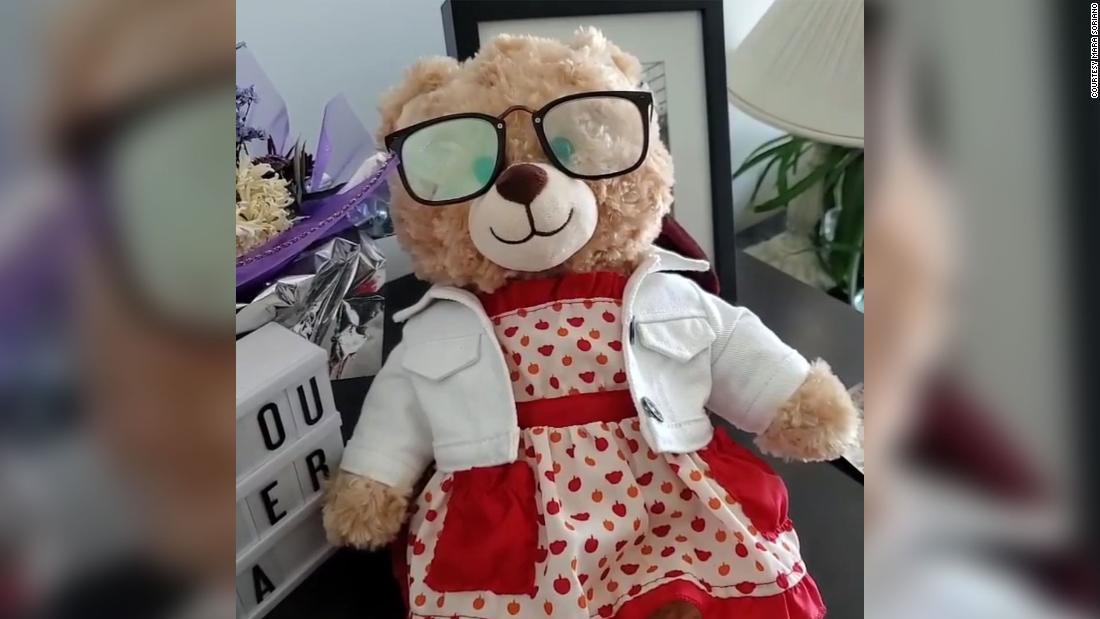 teddy bear with recordable message