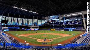 Miami Marlins on X: hey, pssstyeah, you. come take the field with us.  cc: @LeonMedical  / X