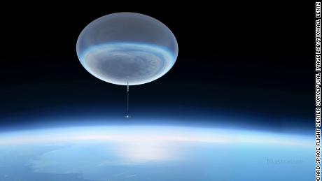 NASA&#39;S latest Scientific Balloon project will send a far-infrared telescope to Earth&#39;s stratosphere, over 24 miles from the surface, to study star formation. Credit: NASA&#39;s Goddard Space Flight Center Conceptual Image Lab/Michael Lentz