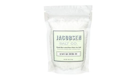 Jacobsen Hand-Harvested Pure Sea Salt, 4-Ounce