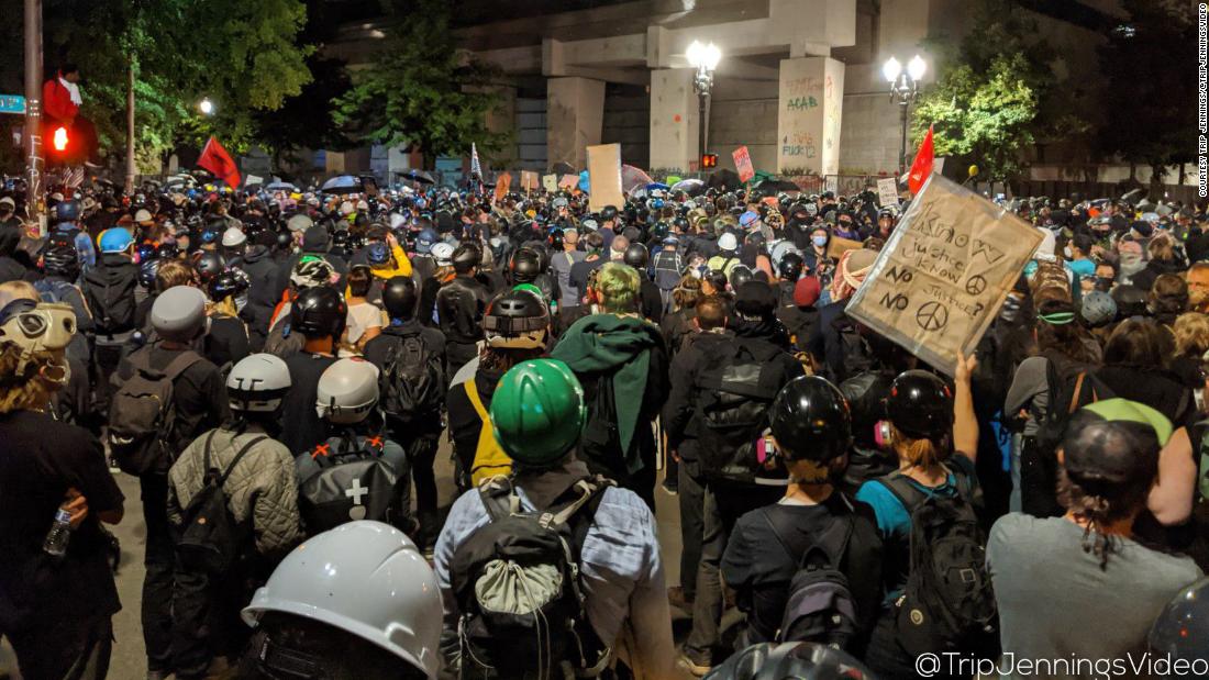 Portland Protests Photojournalist Shot In The Eye Says Its Not Just