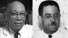 Dr. Roland Scott, left, and Dr. Alonzo deGrate Smith