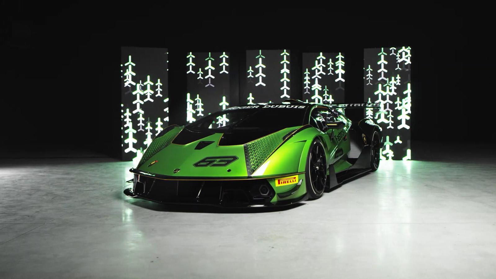 My lambo new this right is here First Look