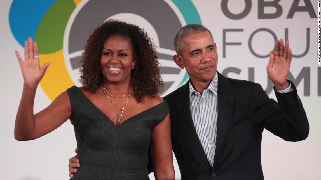 Listen To Michelle Obama Interview Barack In New Podcast Cnn Video