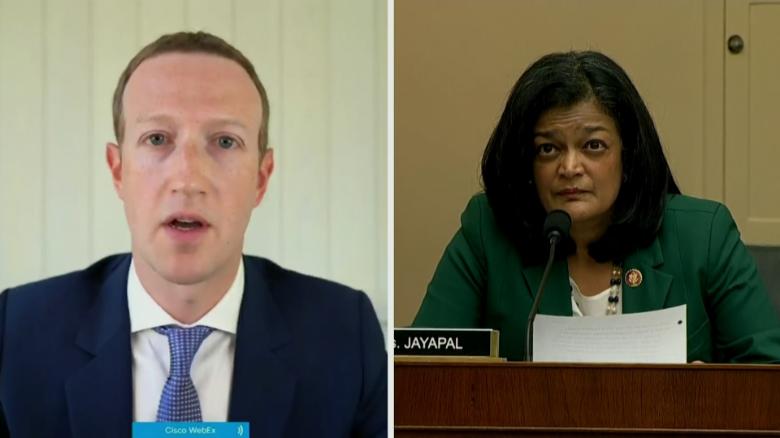 Congresswoman grills Facebook CEO on copying competitors