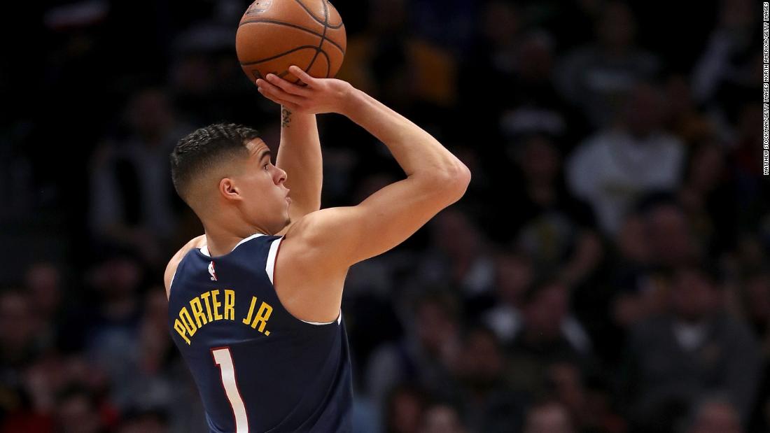 NBA Michael Porter Jr. says coronavirus 'is being used for population