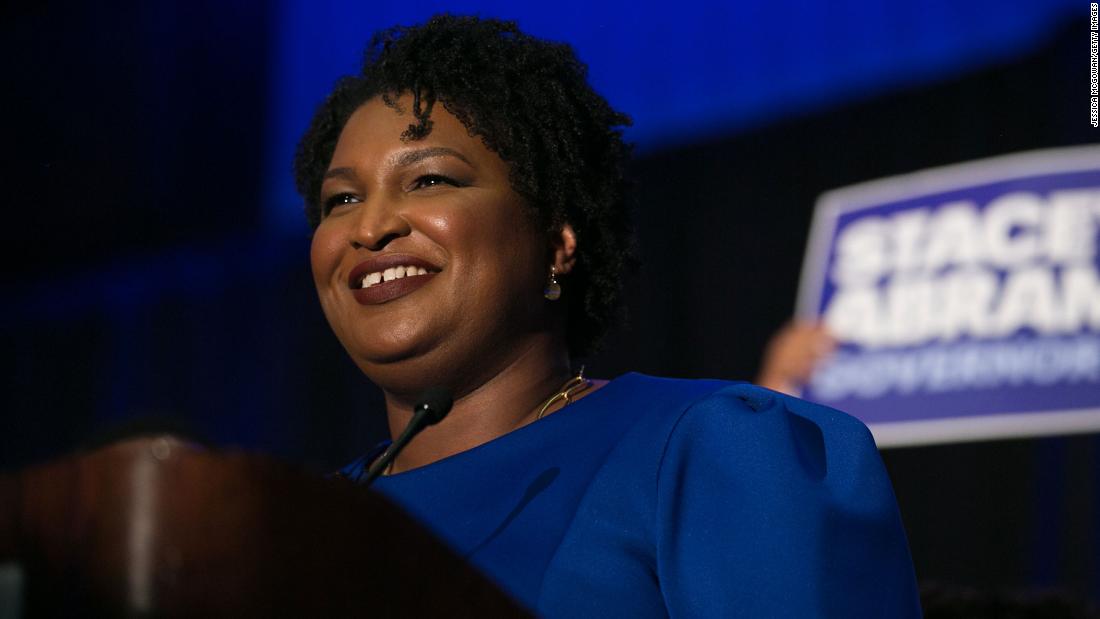 Donald Trump just kind-of endorsed Stacey Abrams for governor