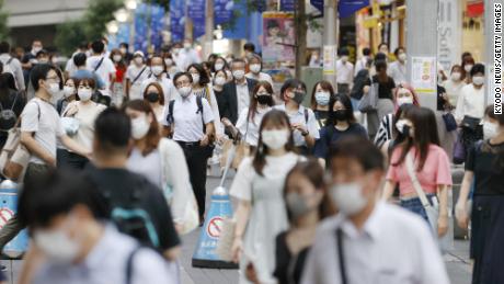 Masks were commonly used in Japan even before the pandemic. Now their use is widespread.
