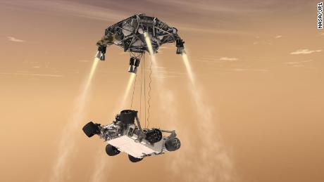 العربة الجوالة المثابرة في طريقها إلى المريخ.  ما التالي؟ 