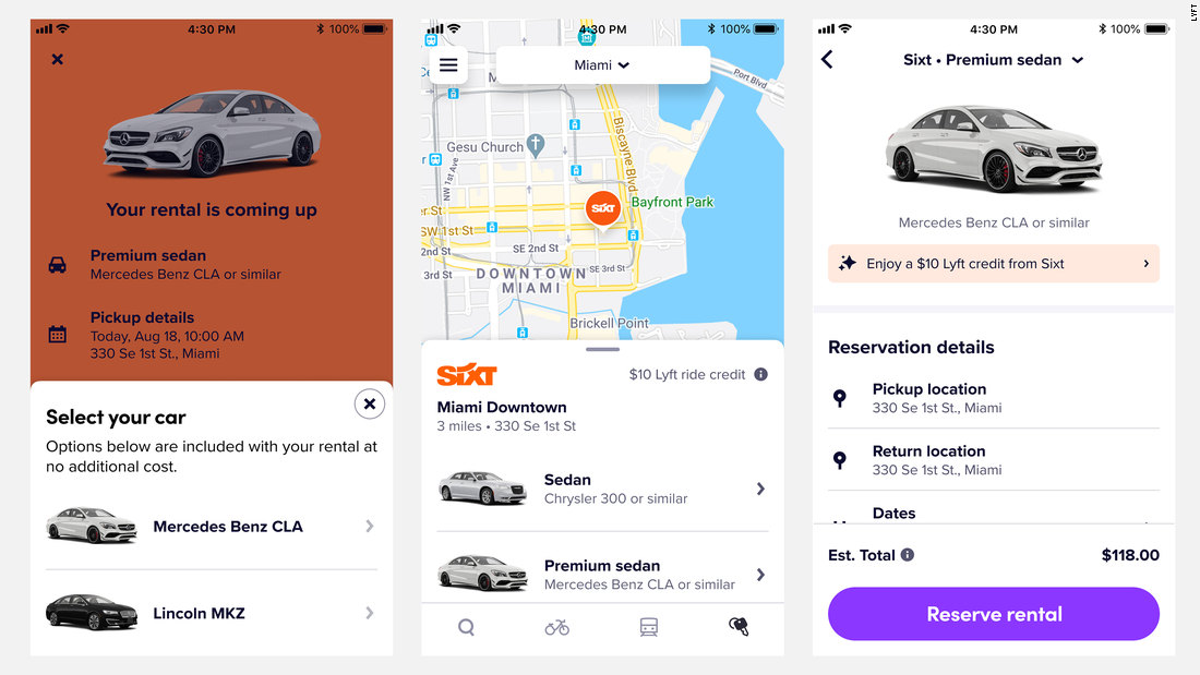 lyft car rental requirements