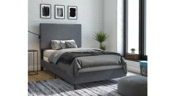 Hashtag Home Mendez Upholstered Panel Standard Bed