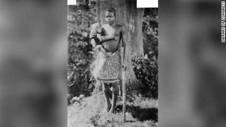Ota Benga in an undated Library of Congress photo.