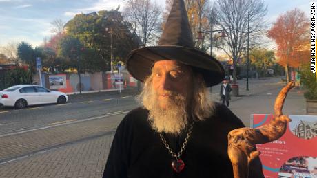 The Wizard in central Christchurch, New Zealand, on June 2, 2020. 