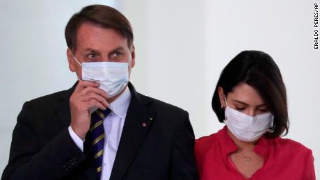 Brazil&#39;s President Jair Bolsonaro and his wife Michelle Bolsonaro have both tested positive for the coronavirus.