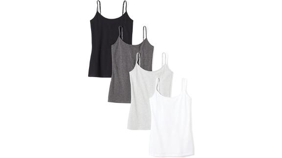 white sleeveless top amazon