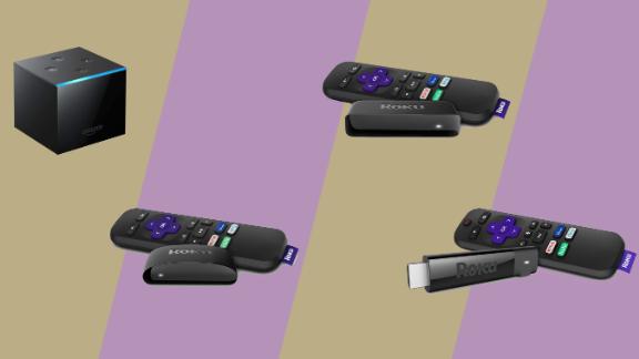 Fire TV Cube, Roku Express, Roku Premiere and Roku Streaming Stick+