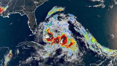Hurricane Isaias lashes the Bahamas as it heads toward Florida