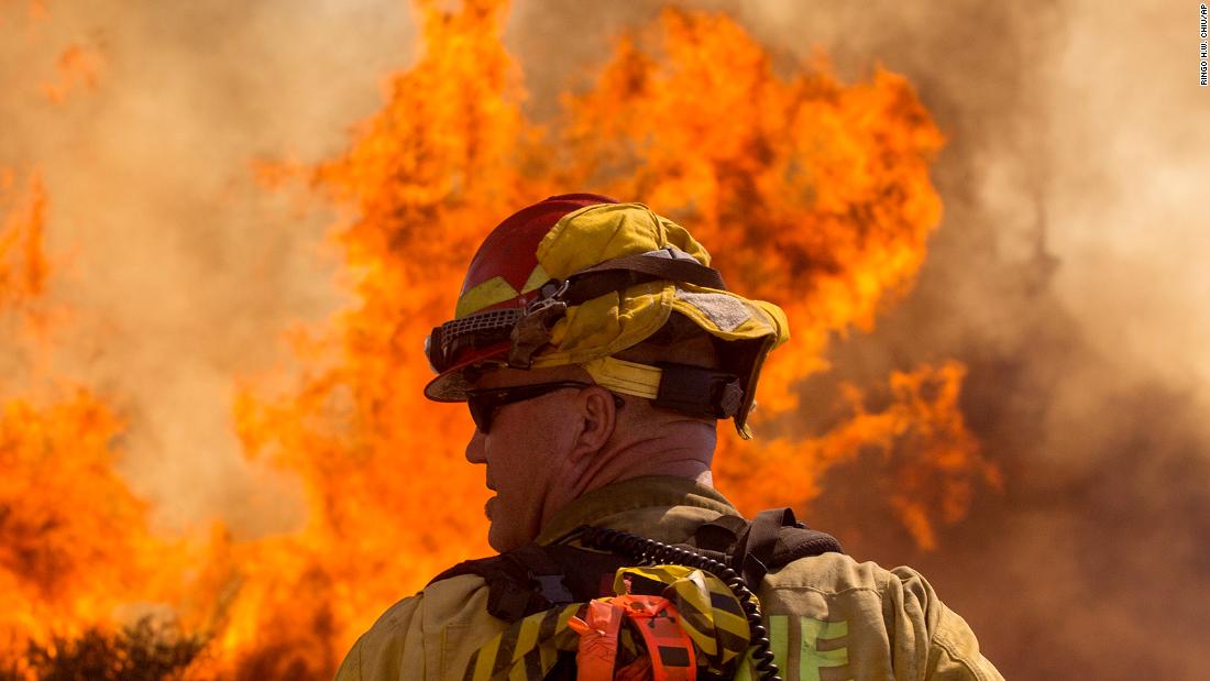 Over 7,000 people evacuated due to Apple Fire in Southern California