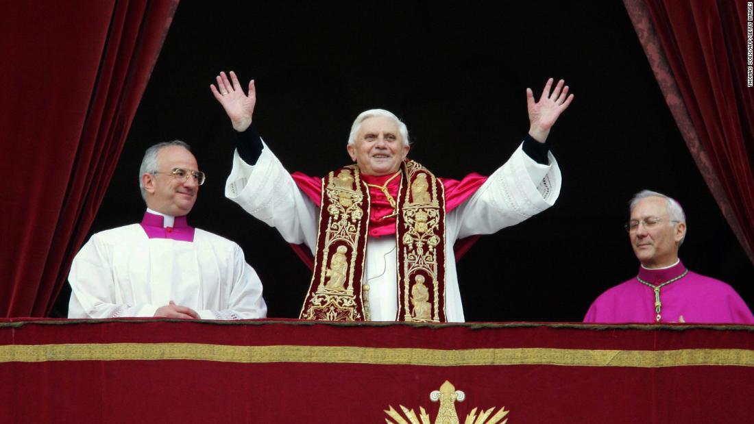 &lt;a href=&quot;https://www.cnn.com/2022/12/31/europe/pope-benedict-xvi-death-intl/index.html&quot; target=&quot;_blank&quot;&gt;Pope Emeritus Benedict XVI&lt;/a&gt; died on Saturday, December 31, the Vatican confirmed in a statement. He was 95. Benedict XVI became pope in 2005 and resigned in 2013, citing his &quot;advanced age.&quot; He was the first pope to resign since Gregory XII in 1415.