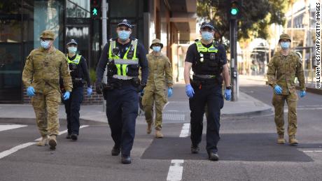 australia lockdown arrests