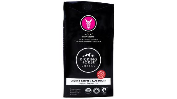 Kicking Horse Coffee Hola Light Roast, 10-Ounce