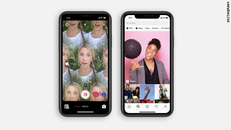Instagram launched Reels in the US on Wednesday.