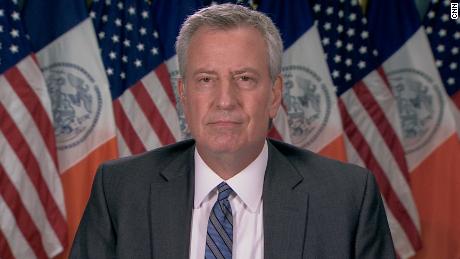 New York Mayor Bill de Blasio