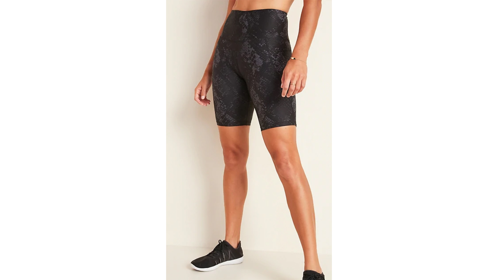 old navy leopard bike shorts