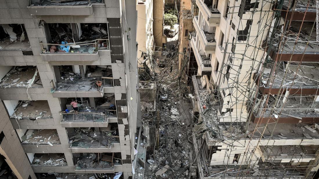 Beirut was declared a &quot;disaster city&quot; by authorities after the explosion.