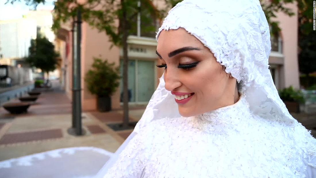 Lebanon Bride One Moment They Were Filming Her In Her Wedding Dress