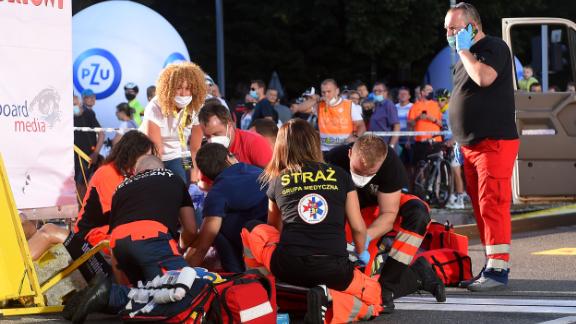 Fabio Jakobsen In A Comatose Condition Following Horrific Crash At Tour Of Poland Cnn