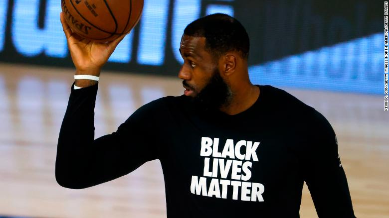 LeBron James laughs off Trump's criticism of NBA players