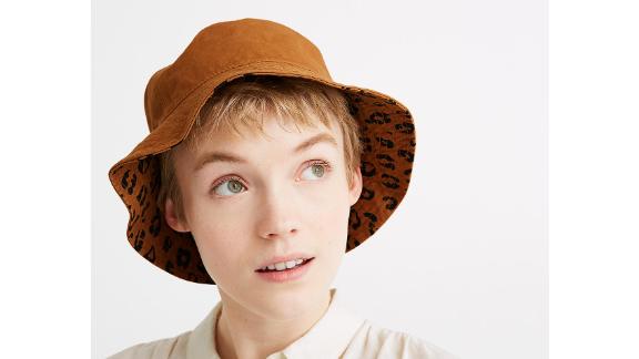 short brimmed bucket hat