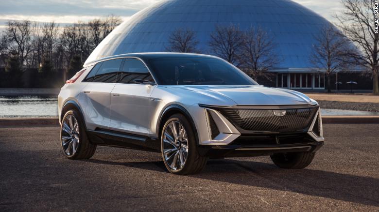 Check out Lyriq, the first fully-electric Cadillac