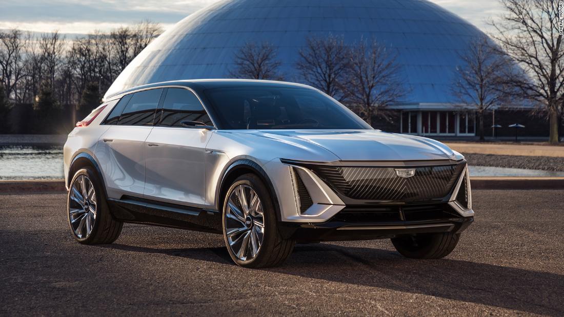 GM unveils the Lyriq, its first fully-electric Cadillac SUV - CNN