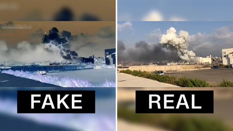 Doctored videos are already faking the cause of Beirut's explosion