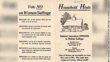 Pamphlet by the National Association Opposed to Woman Suffrage