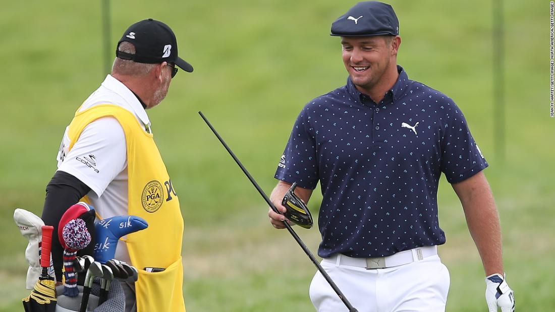 Pga Meisterschaft Bryson Dechambeau Schnappt Den Fahrer Wahrend Der Eroffnungsrunde Nach Welt