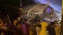 Plane overshoots runway and crashes in southern India