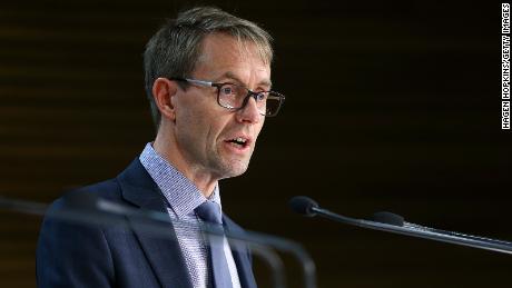 Director-General of Health Dr Ashley Bloomfield speaks to media on August 06, 2020 in Wellington, New Zealand. 