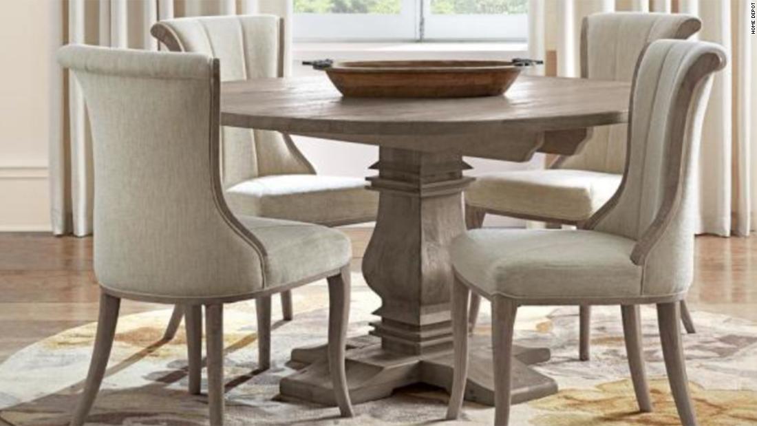 Your dining room gets its due with this special collection from The Home Depot