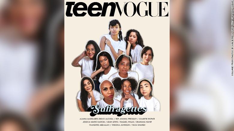 Teen Vogue's August issue tackles voter suppression