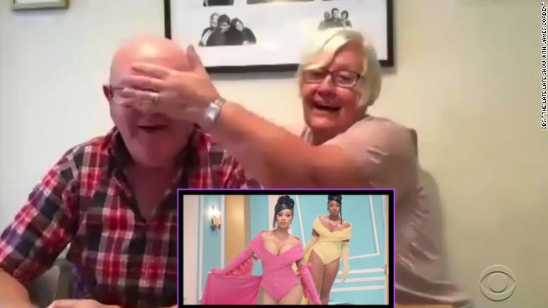 Late-night host has parents review racy new Cardi B video