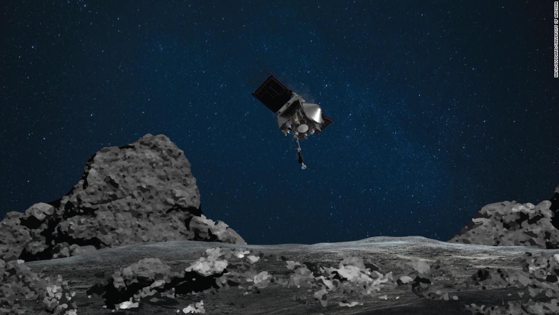 El asteroide Bennu está a punto de jugar ‘etiqueta’ con una nave espacial de la NASA