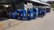 Iconic USPS blue letter collection boxes, which a union official tells CNN, had been removed form the streets of New York.