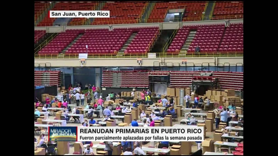 Reanudan elecciones primarias en Puerto Rico CNN Video