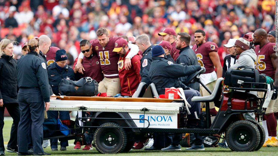 NFL: Washington's Alex Smith Returns To Practice 21 Months After ...