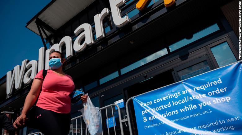 Walmart sales boosted by stimulus spending